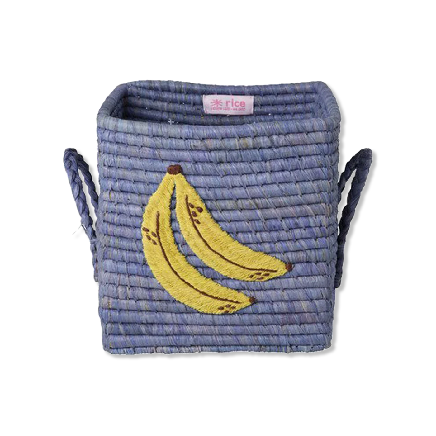 Raffia square Basket