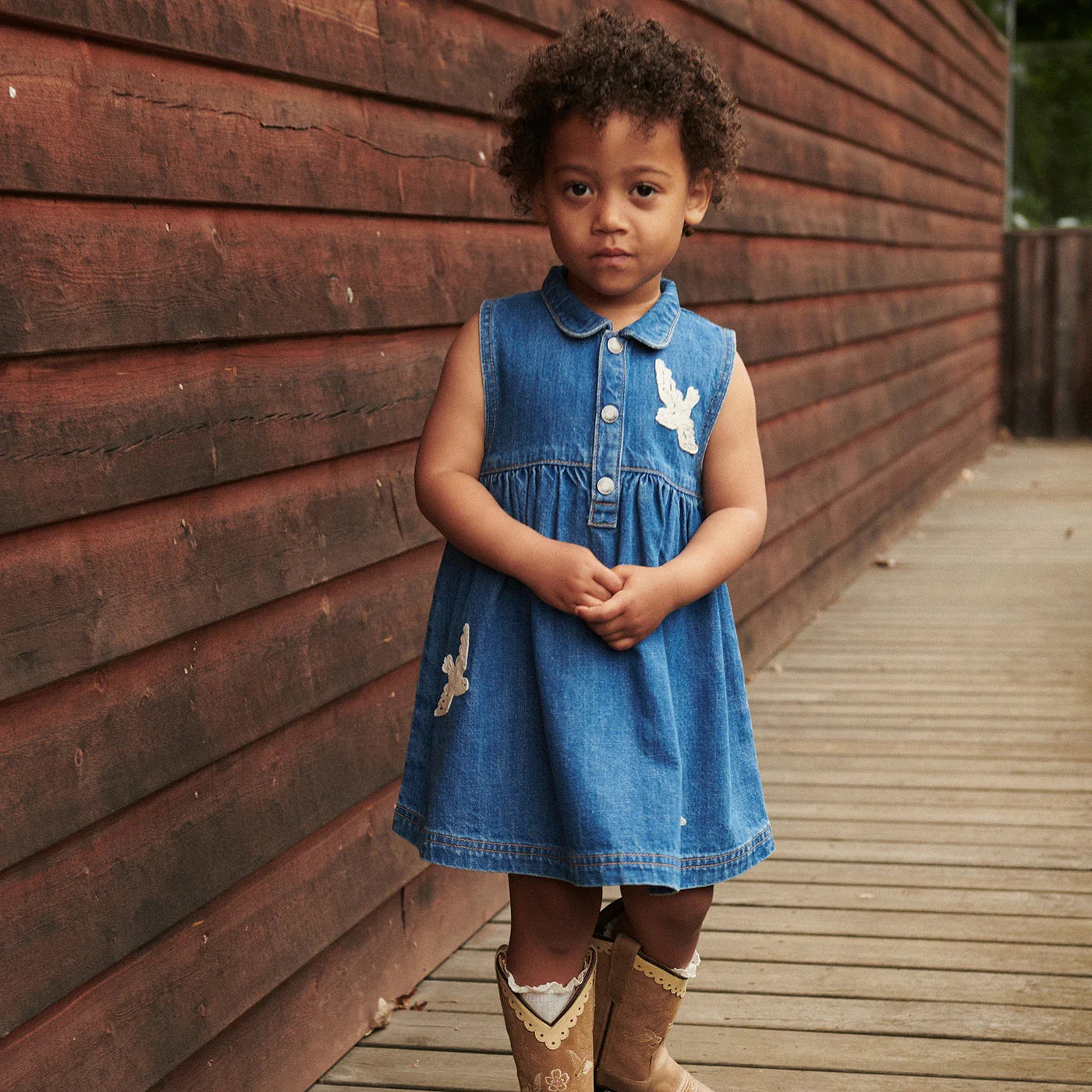 DENIM DRESS dress
