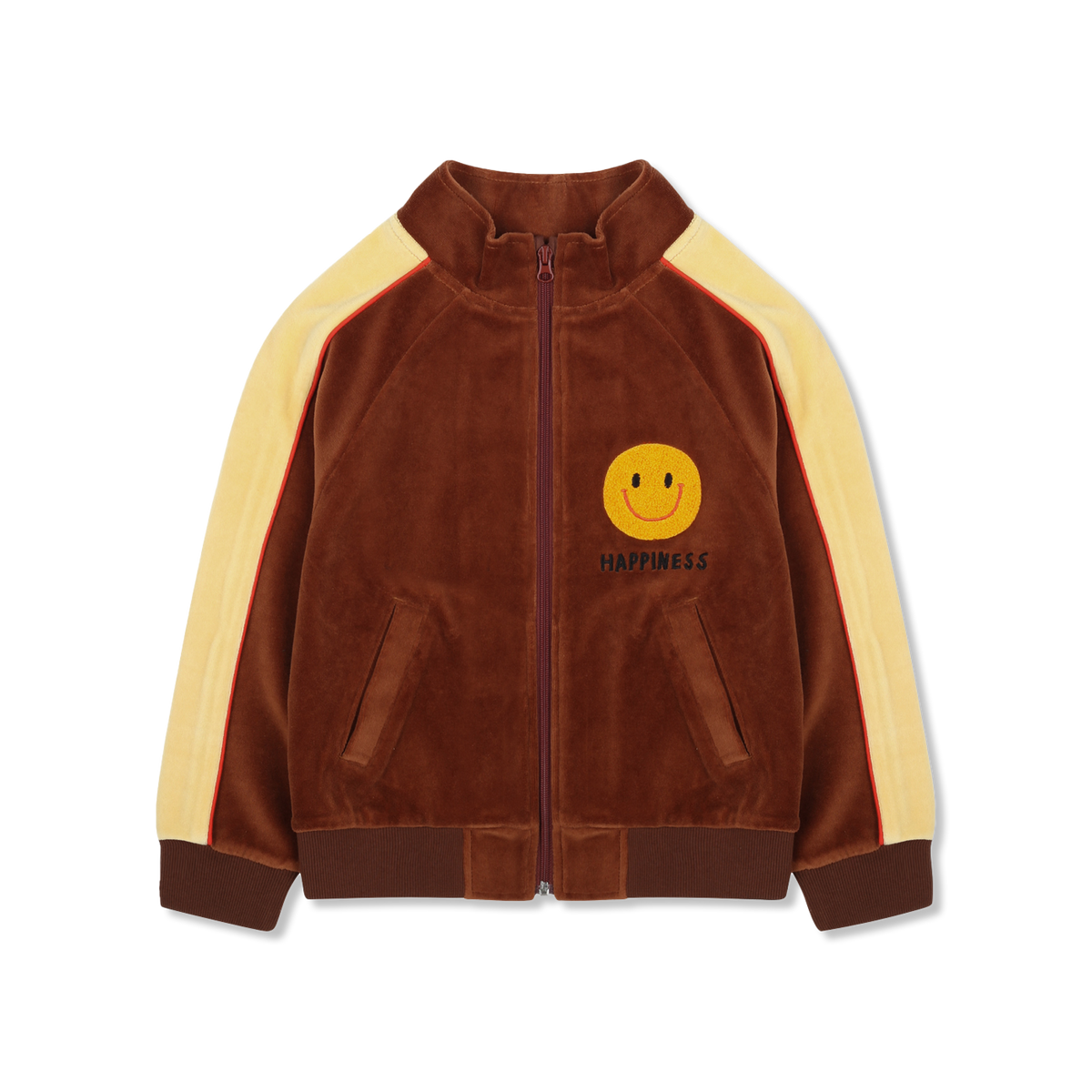 Happiness Velour cardigan