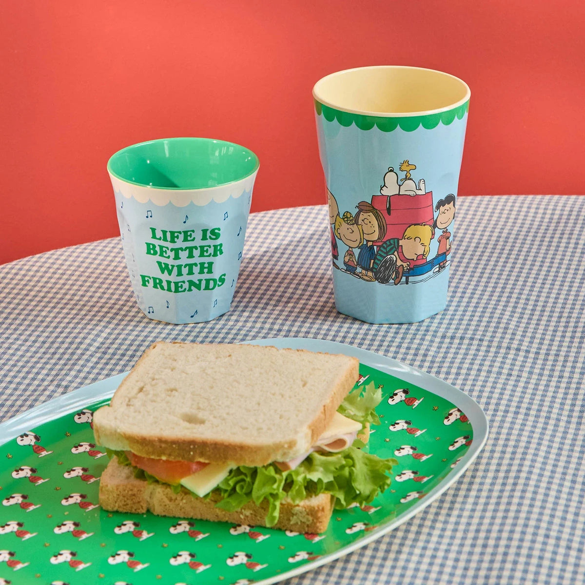 Melamine snoopy Cup
