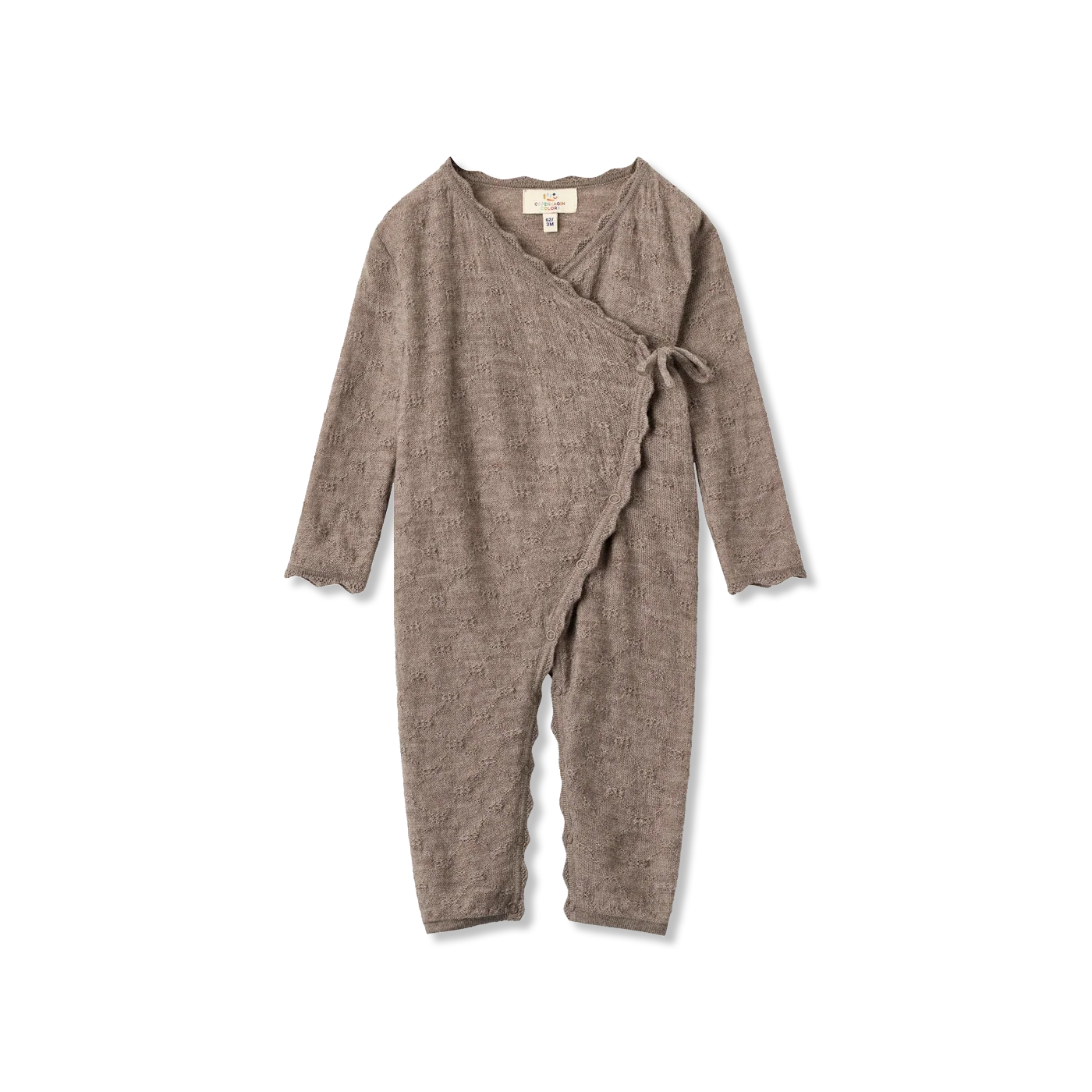 Knitted One-piece suit