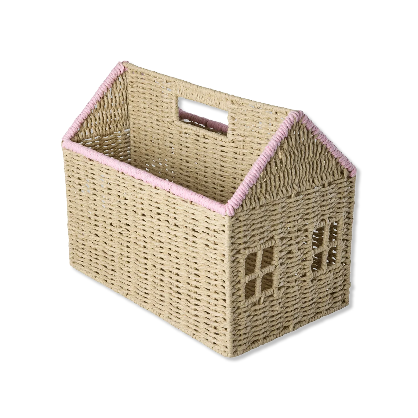 Paper rope Magazine holder
