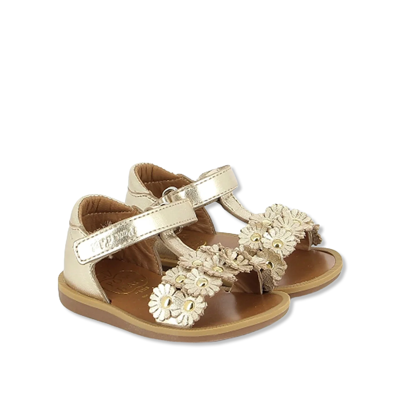 Poppy flowers Open sandal