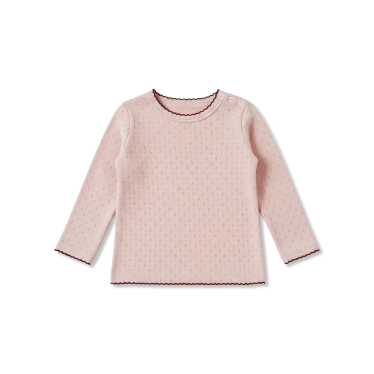 Pointelle Blouse