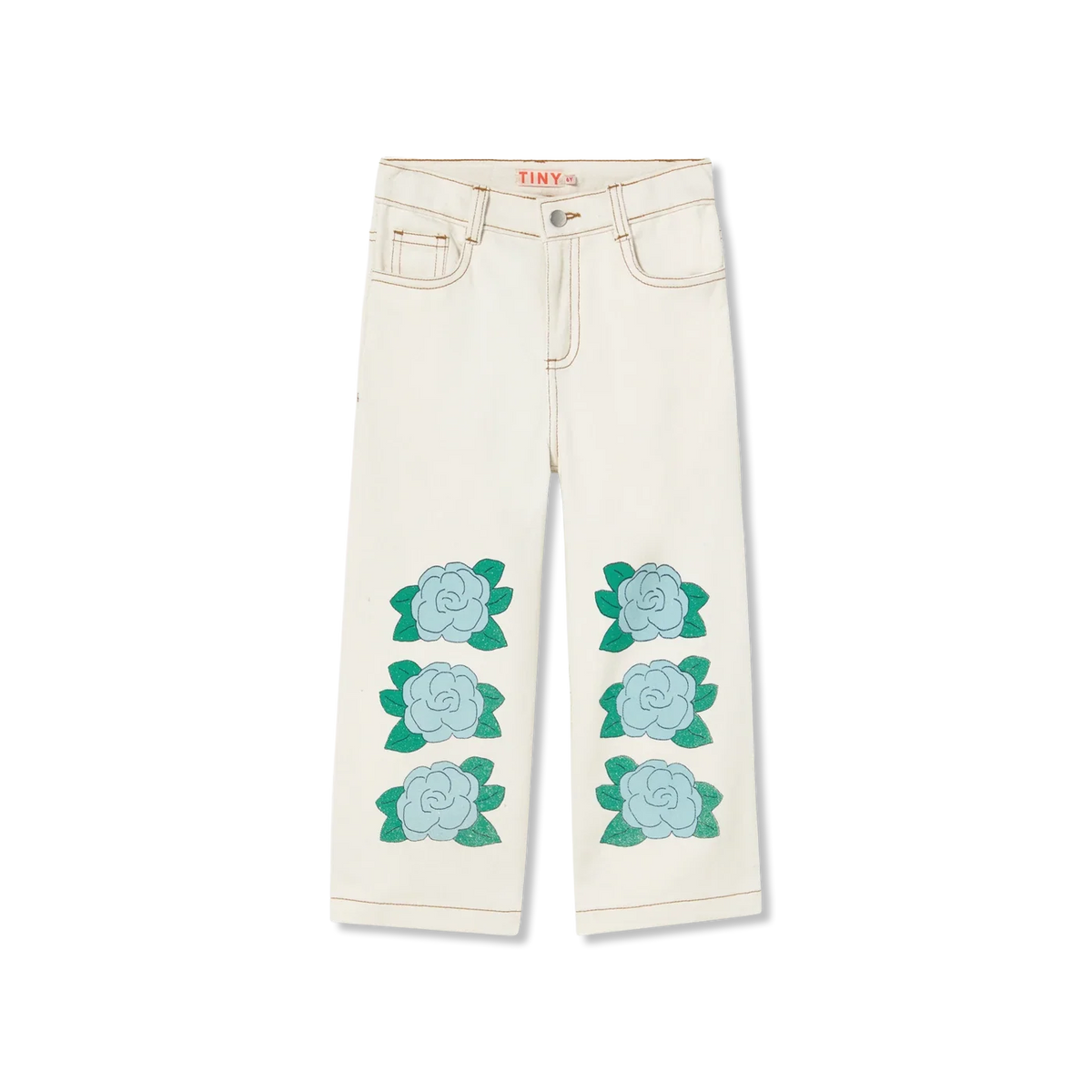 BLUE FLOWER jeans