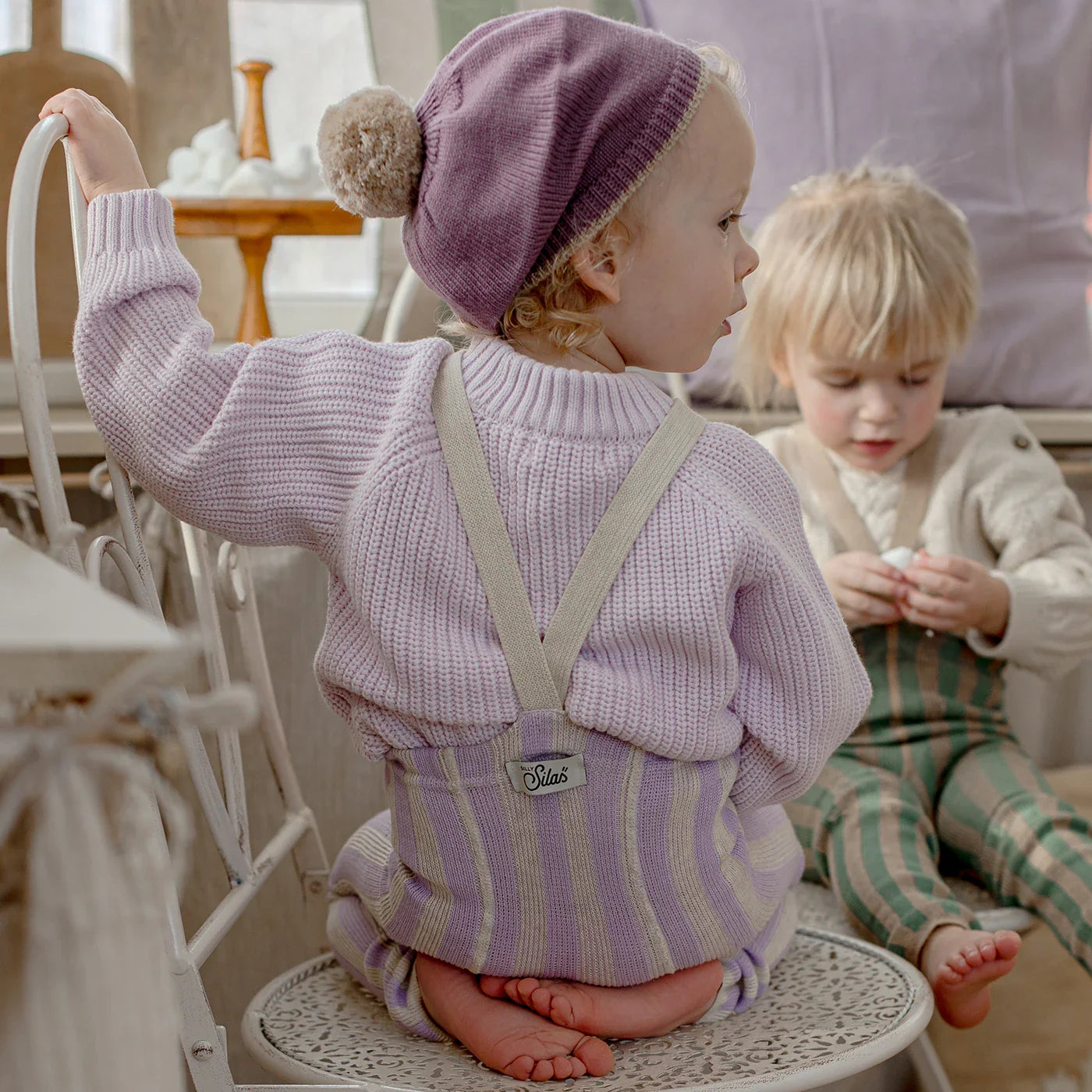 Footless cotton tights playtime