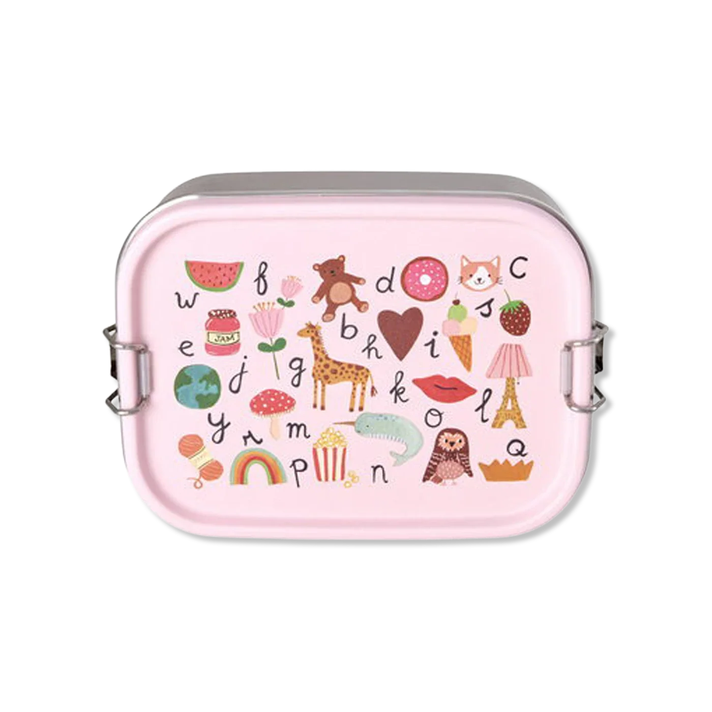 Stainless steel abc Lunch box