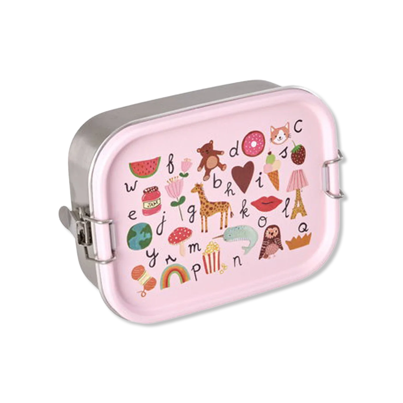 Stainless steel abc Lunch box