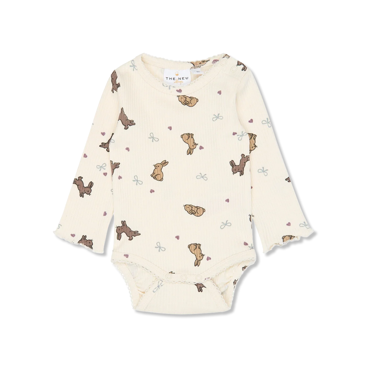 Tnsbvenna l_s rib body Bodysuit