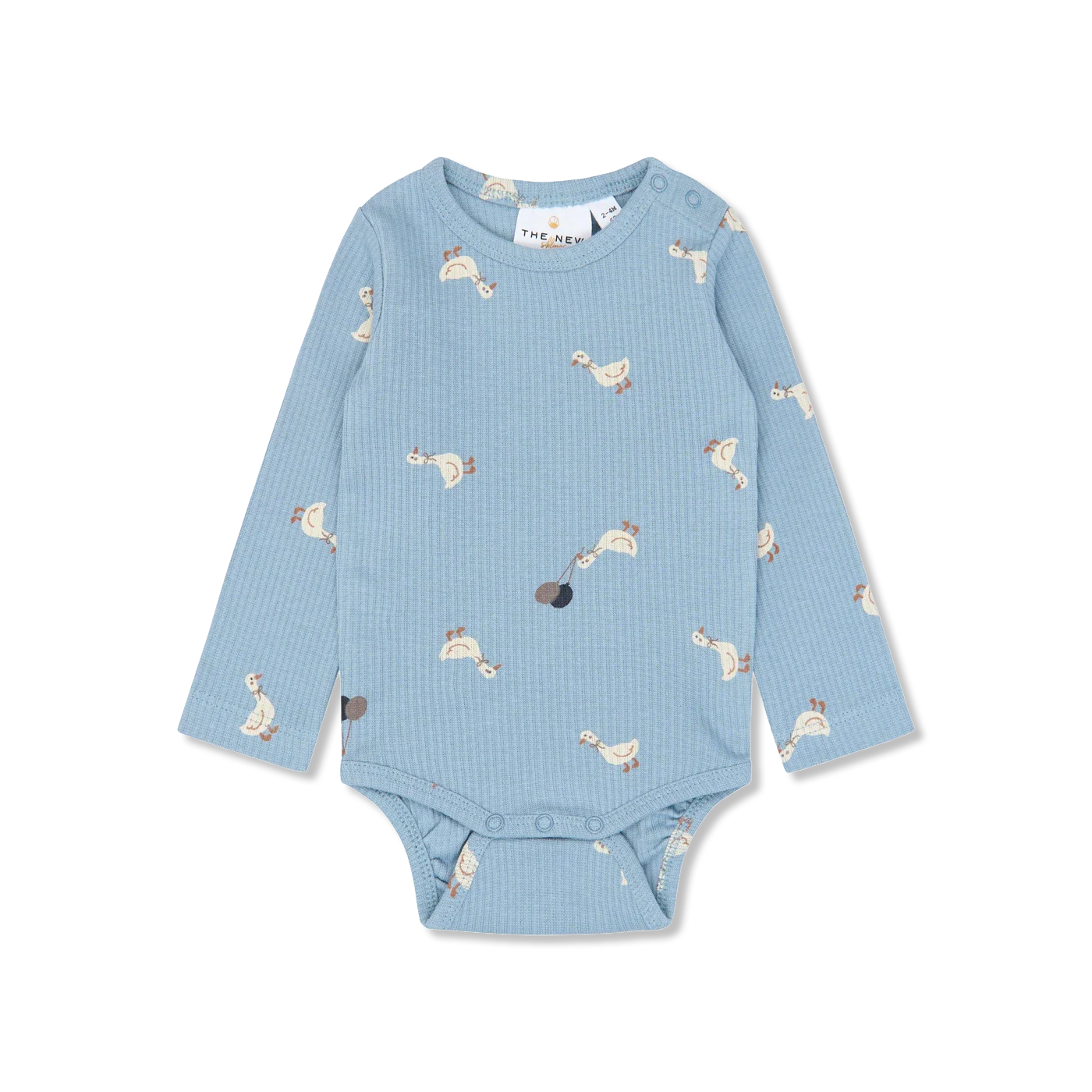 Tnsbvito l_s rib body Bodysuit