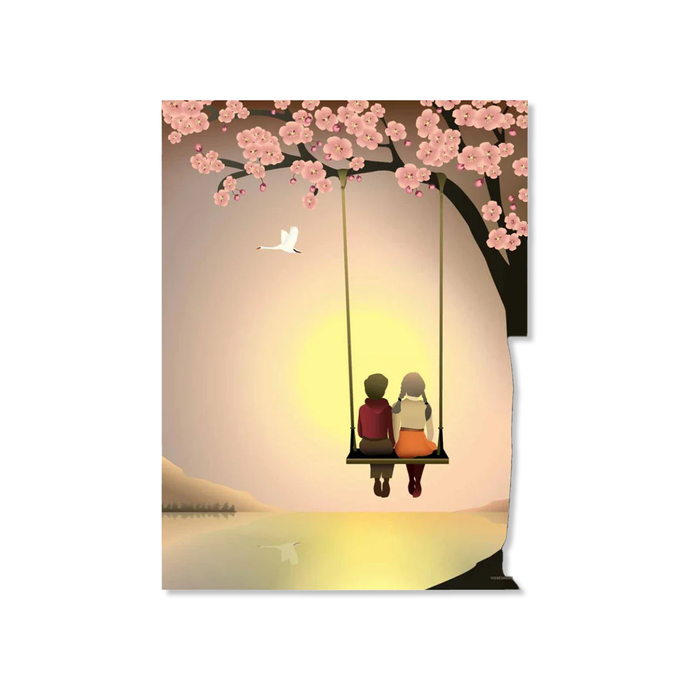 SUNSET WITH YOU wall decoration