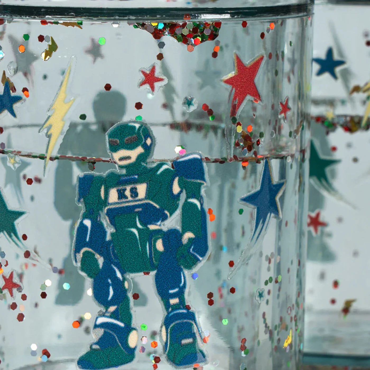 Glitter Drinking glass