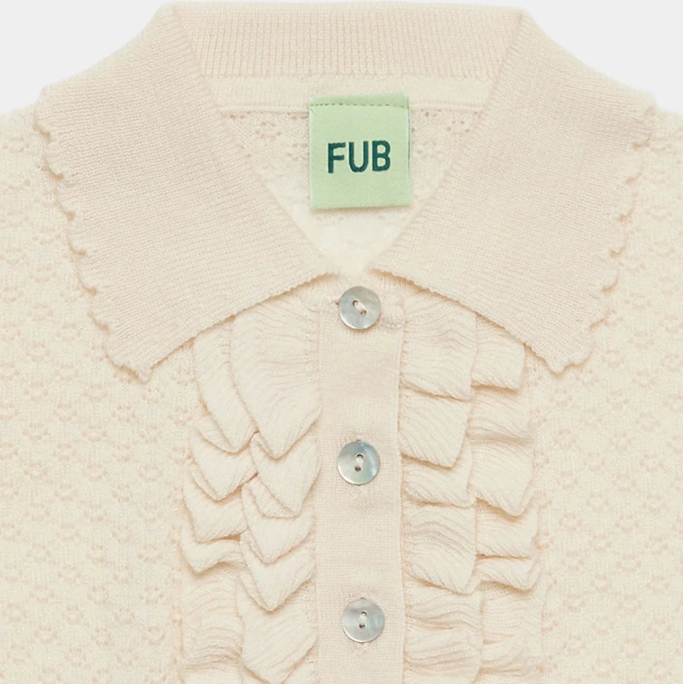 Frill Knitted sweater