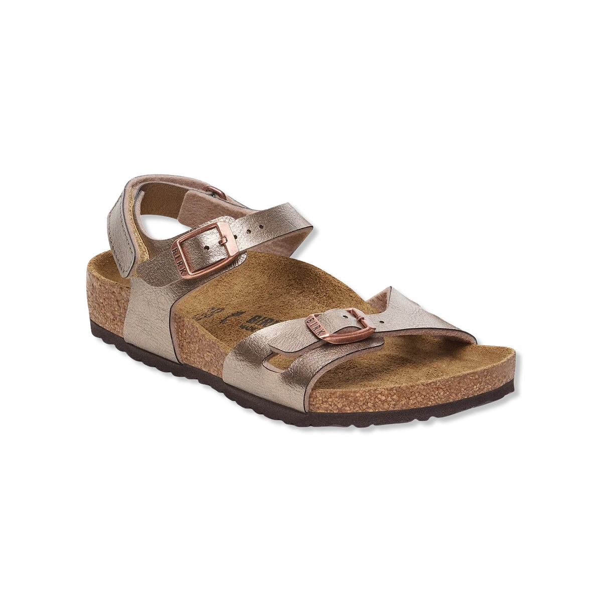 Birkenstock Rio open sandals in Graceful Taupe