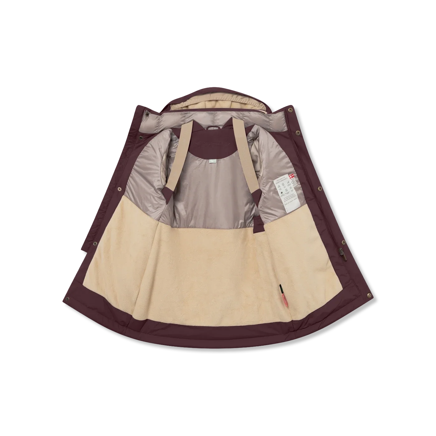 Matvencasia fleece Winter jacket