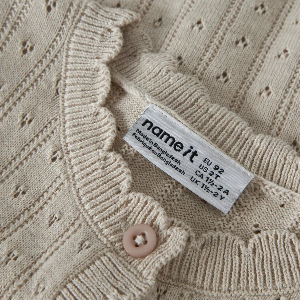 Nmfolin ls Strickjacken