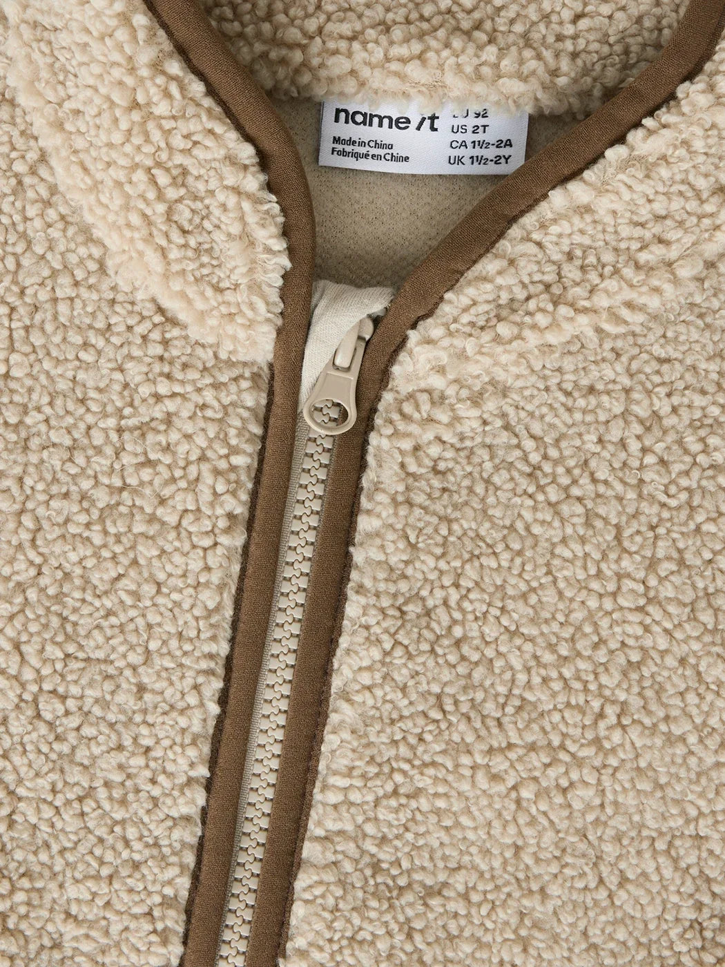 Nmmorias Fleece jacket