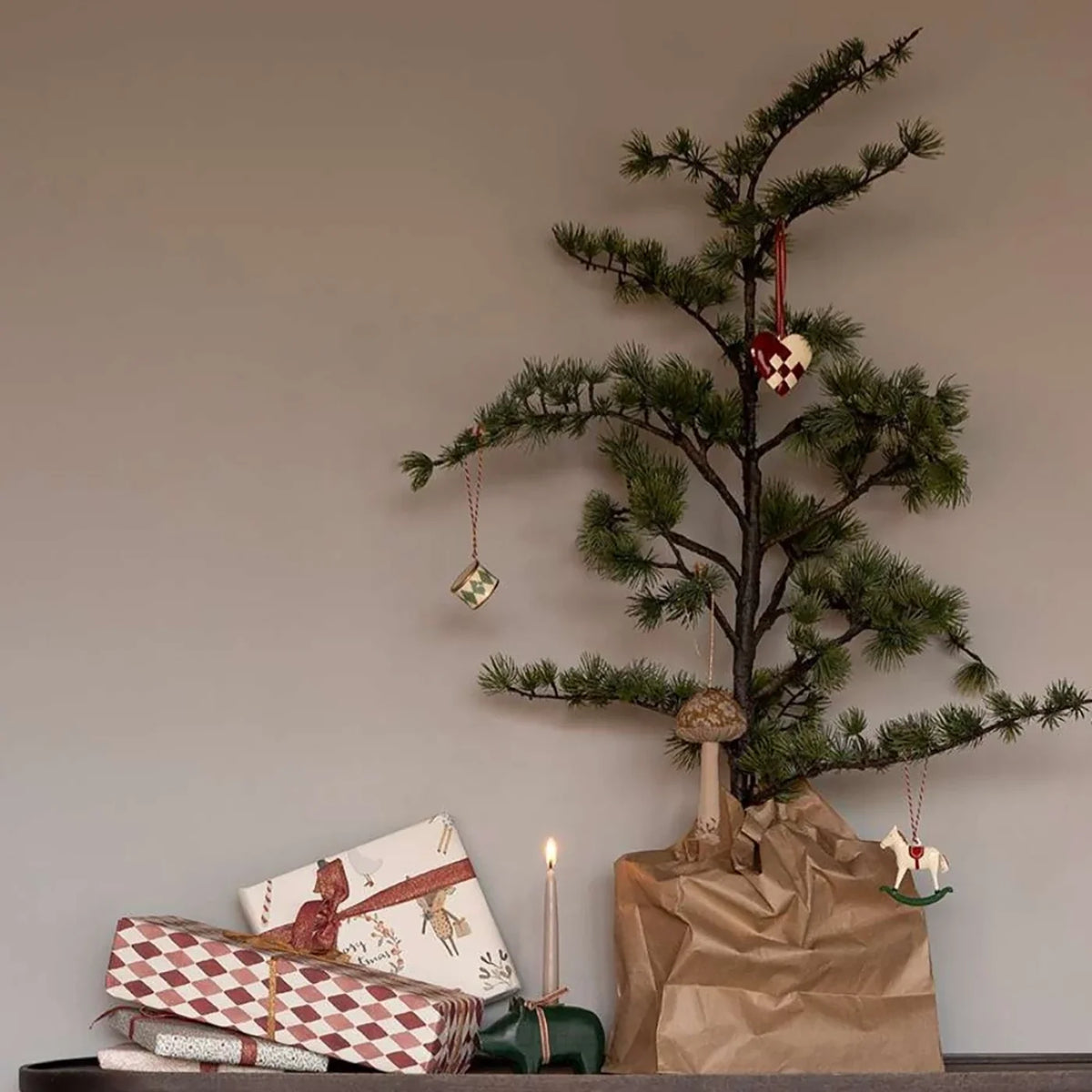 Gyngehest Christmas ornament