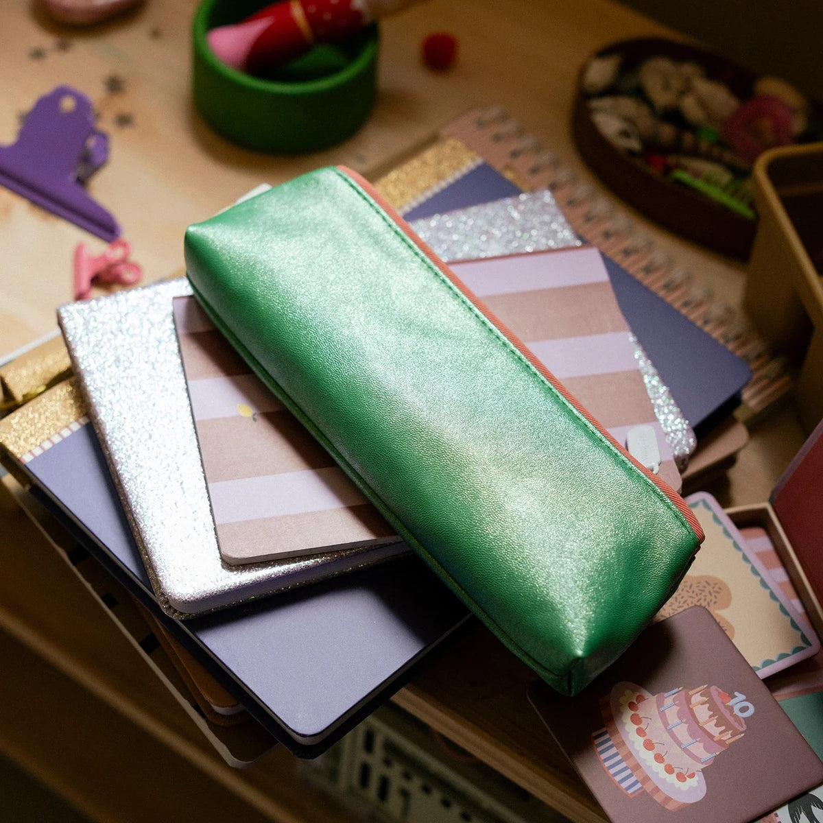 Glitter Pencil case