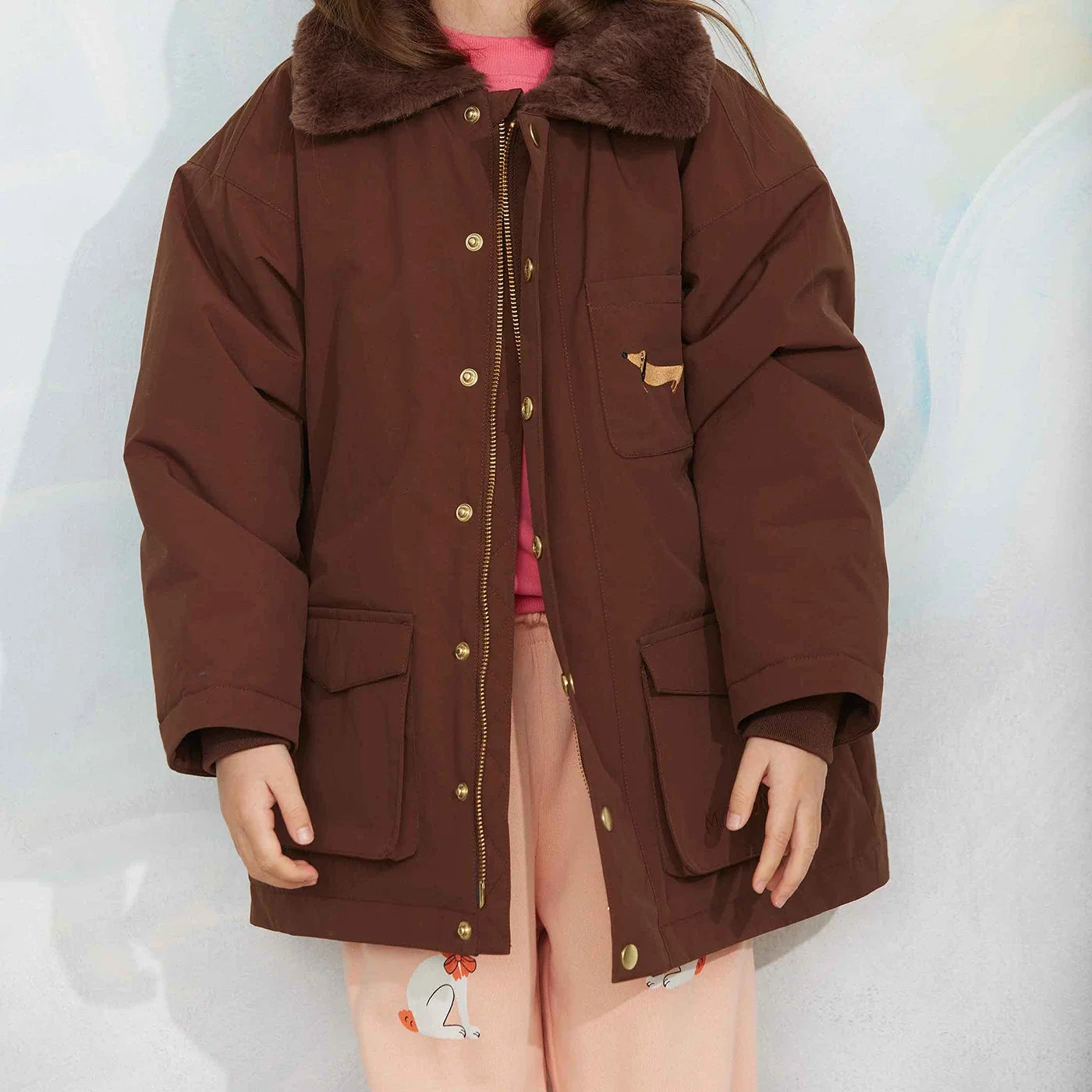 Padded nylon parka Winter jacket