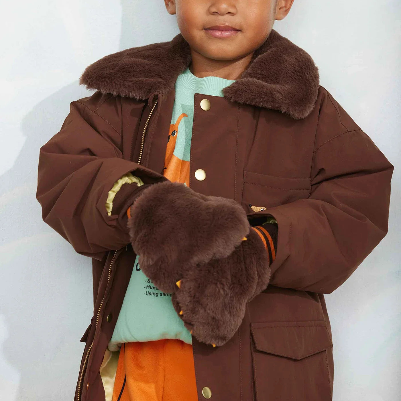 Padded nylon parka Winter jacket