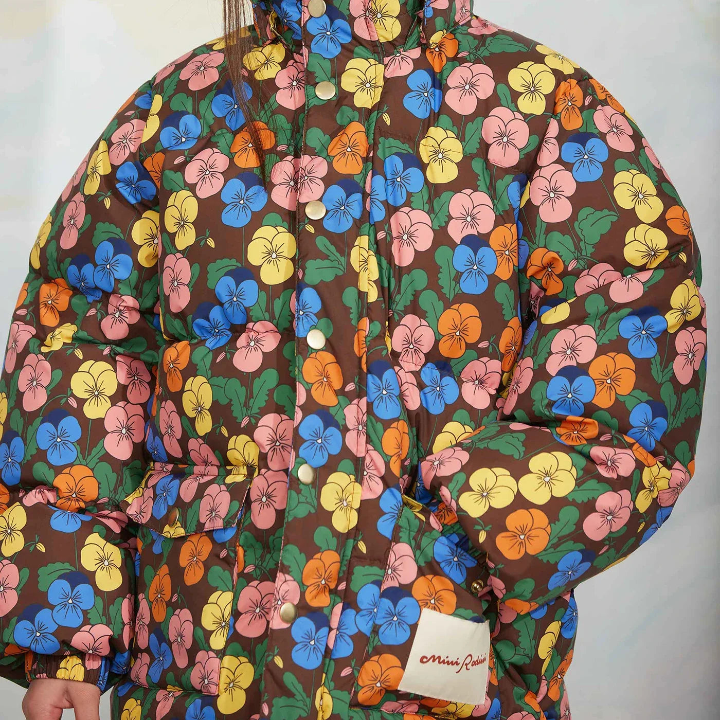 Violas aop heavy puffer Winter jacket