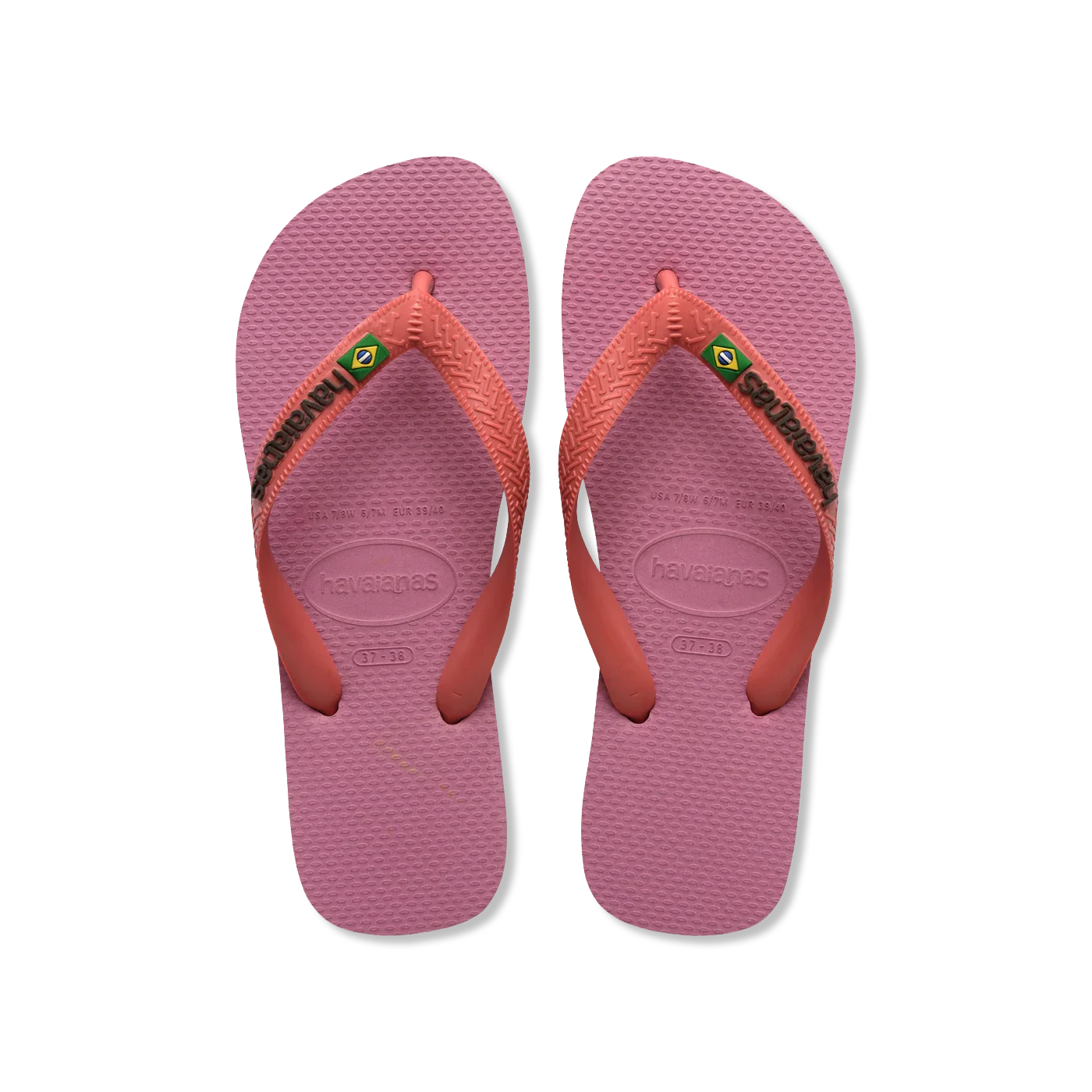 Brasil Logo bath sandals