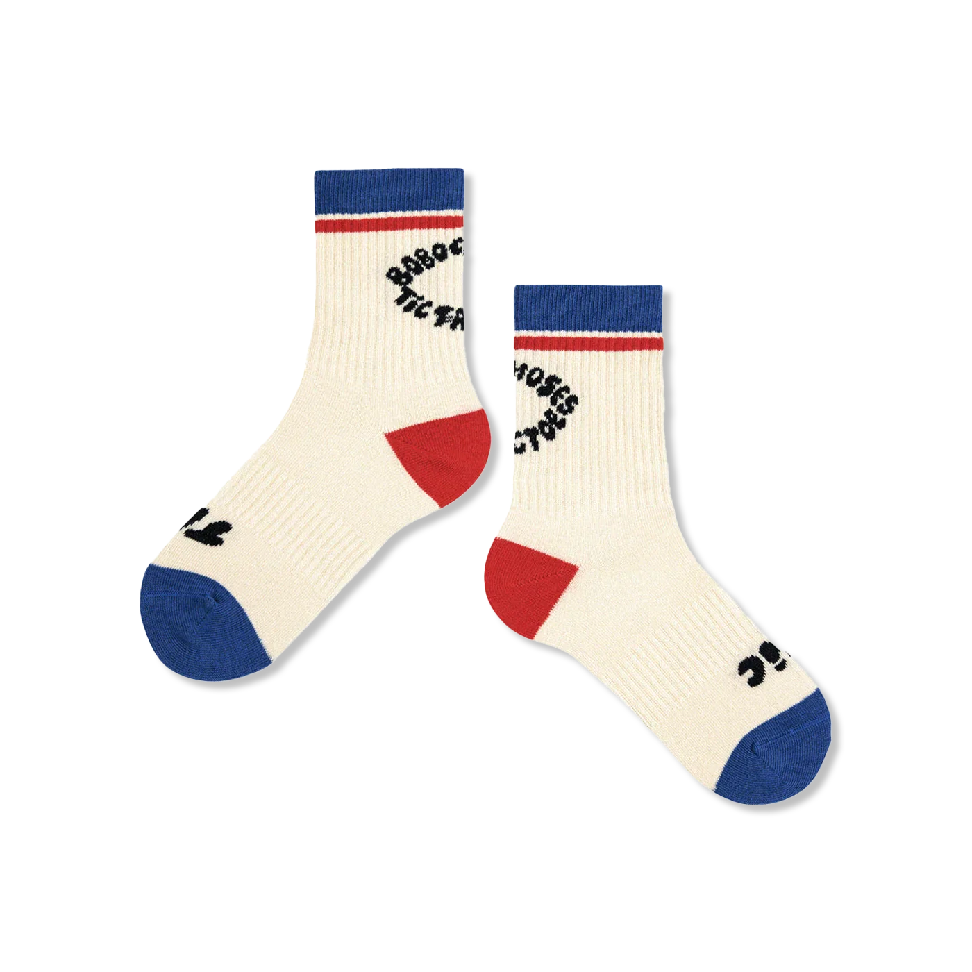 Tic Tac Toe color block socks