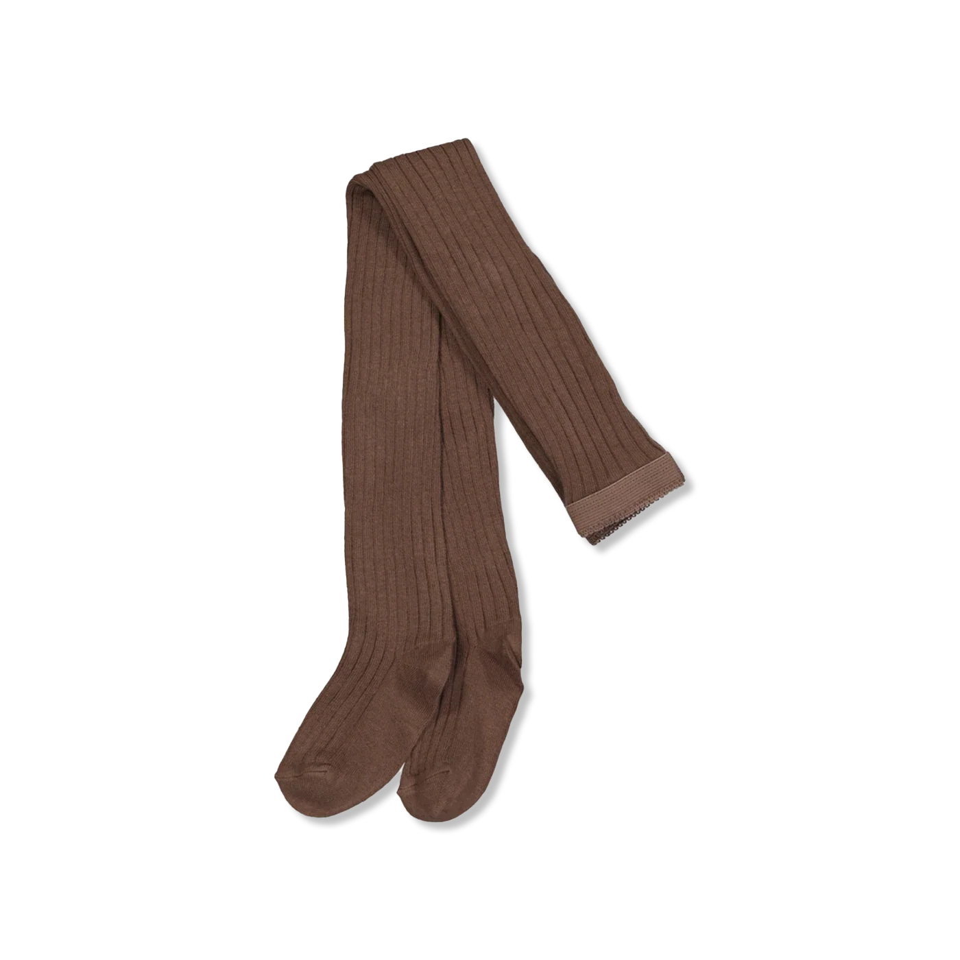 Rib tights socks