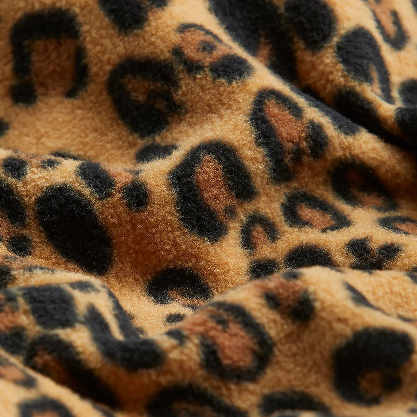 Leopard fleece Fleece jacket