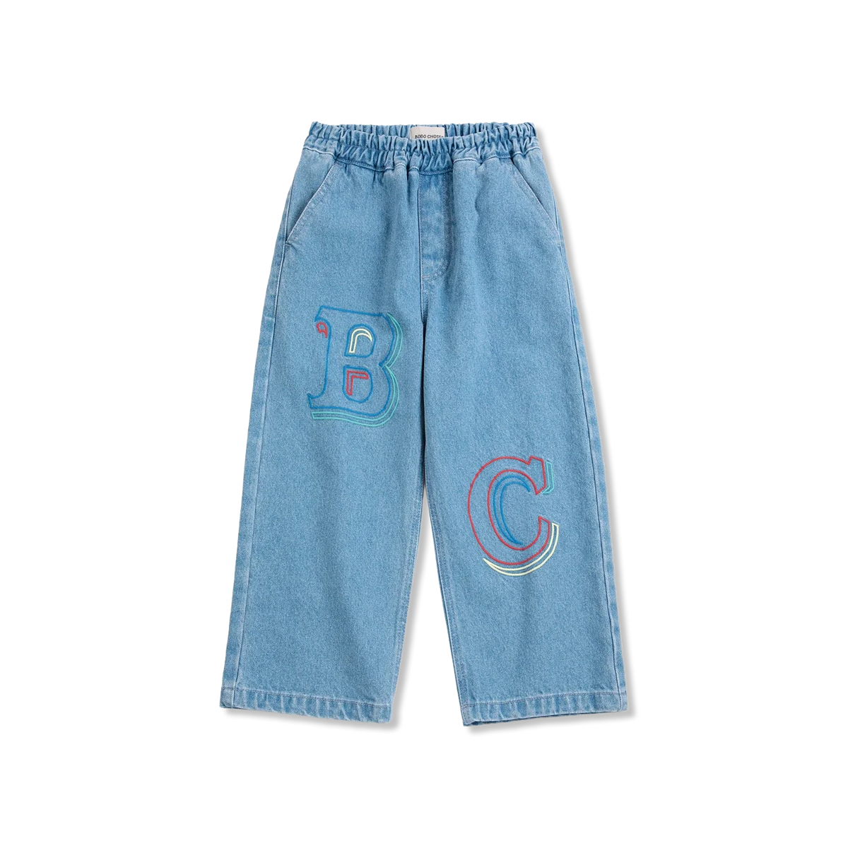 Embossed denim Jeans