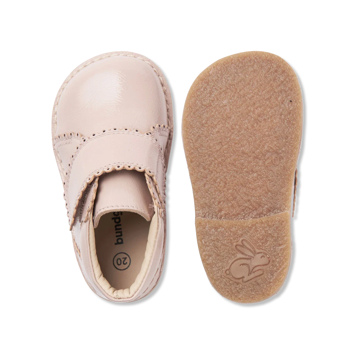 Sage scallop old rose Shoes