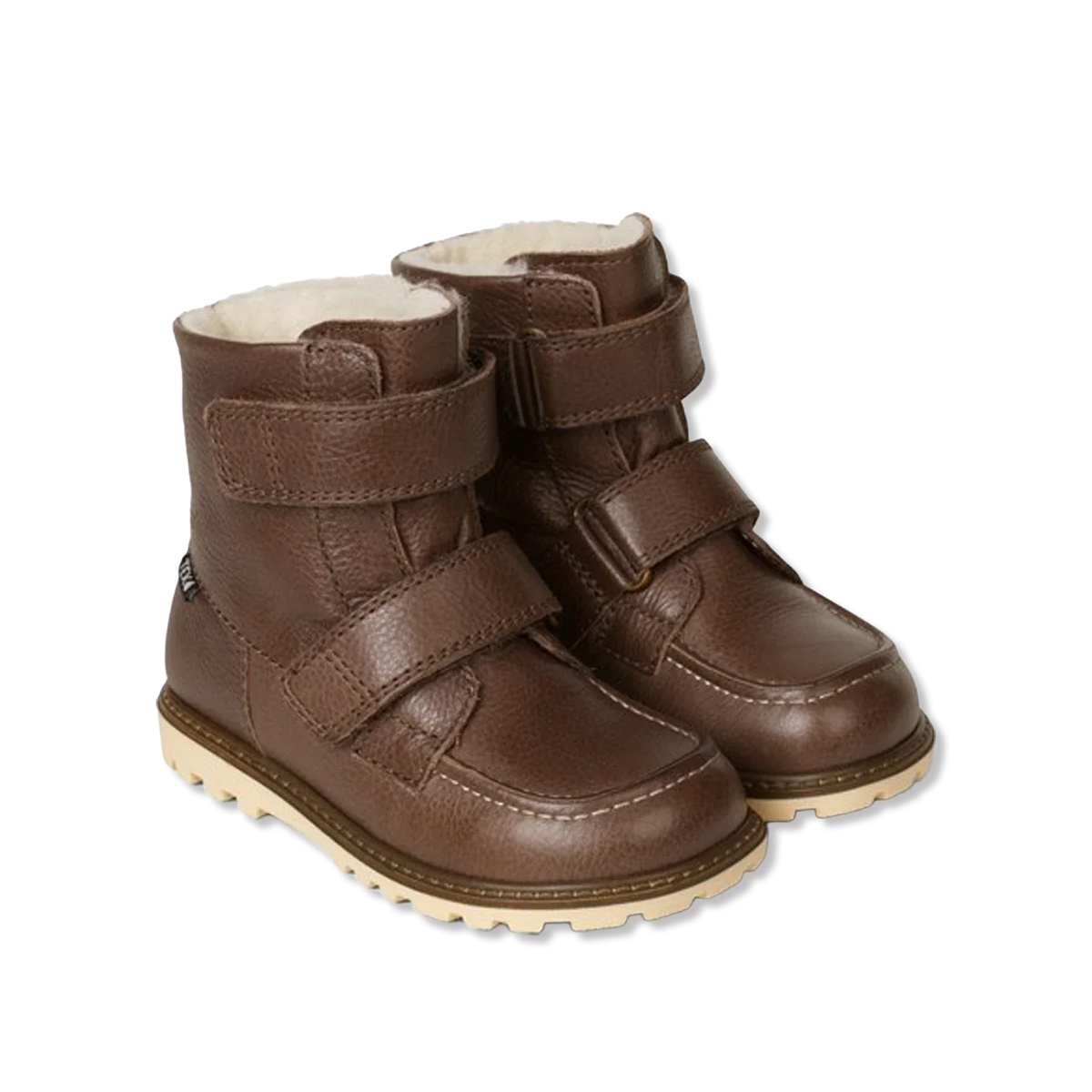 Terry dark brown Winter boots