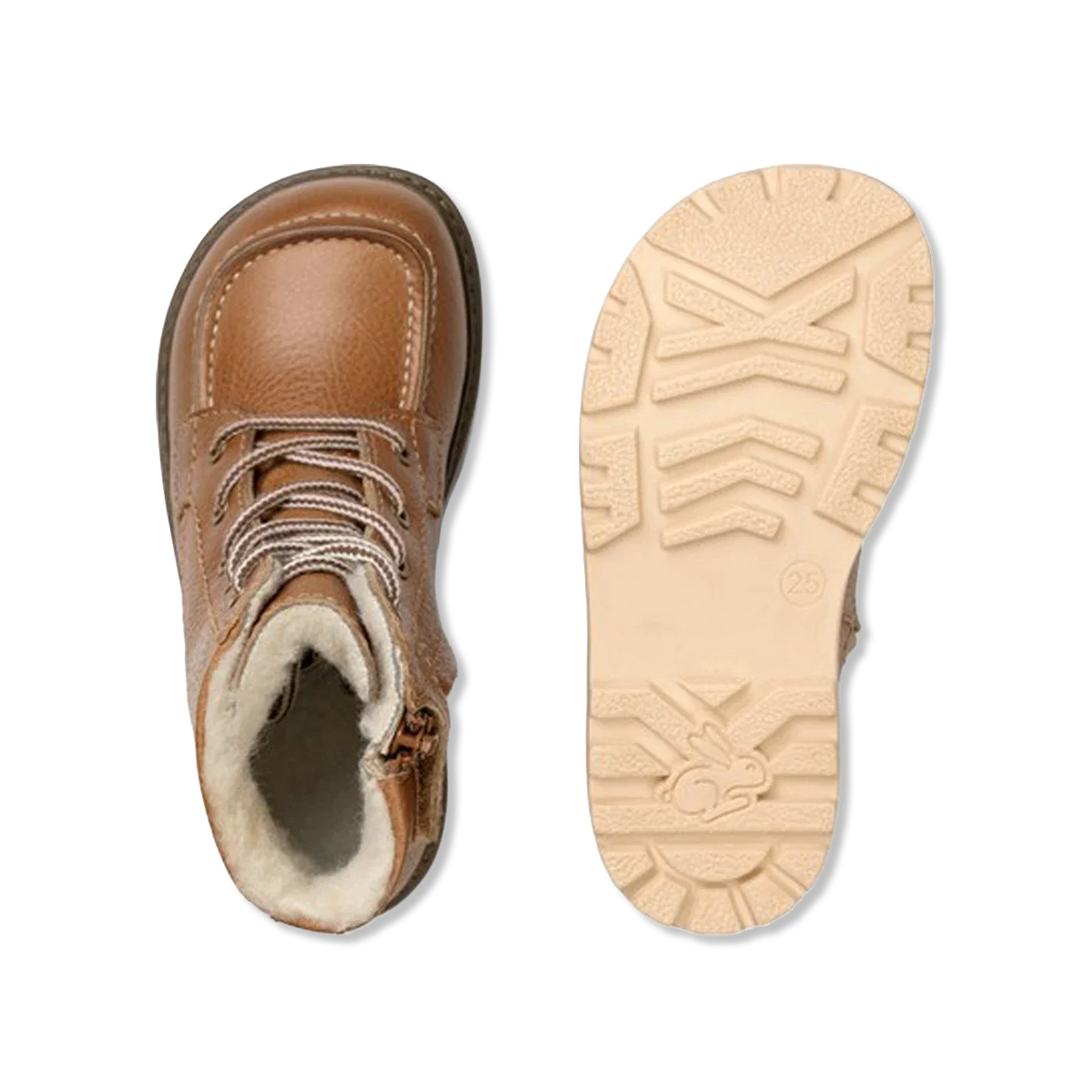 Riley cognac Winter boots