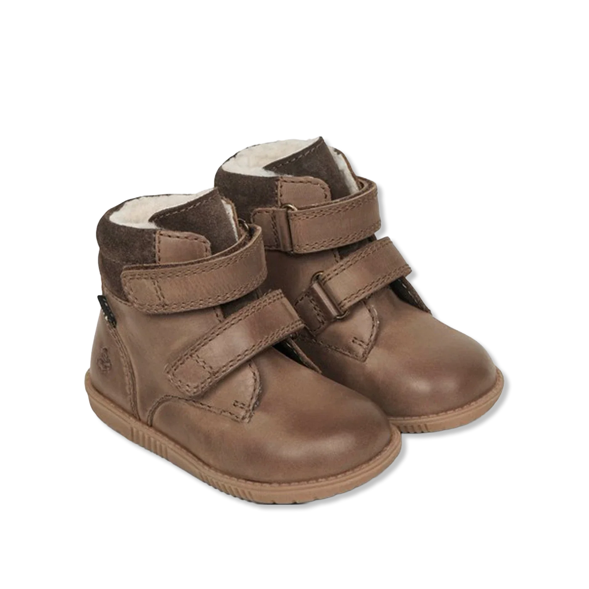 Rabbit dark brown Winter boots