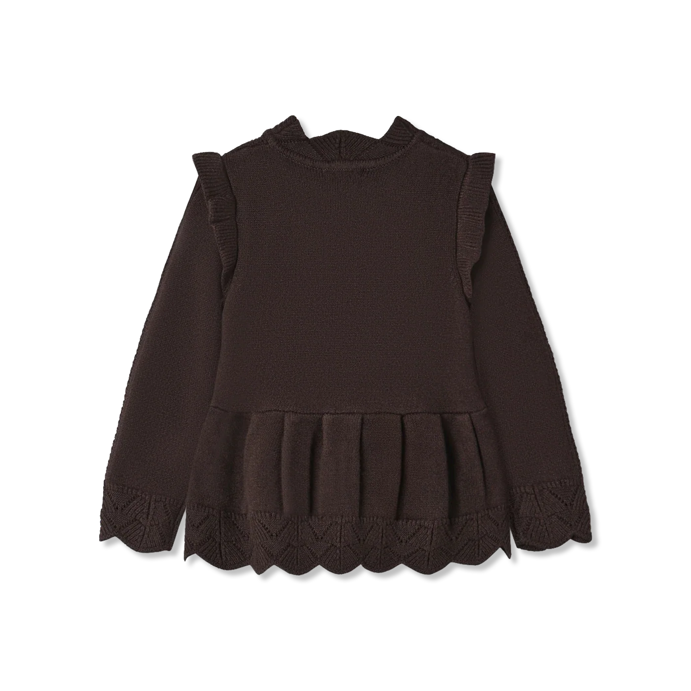 Alilly peplum Knitted sweater