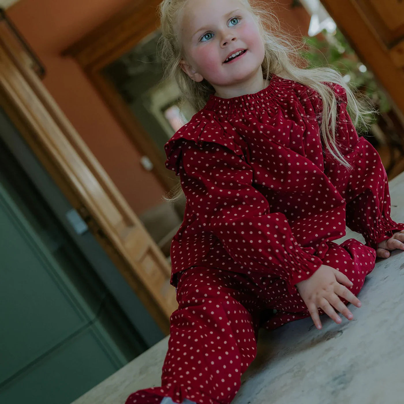 Dolly dot Blouse