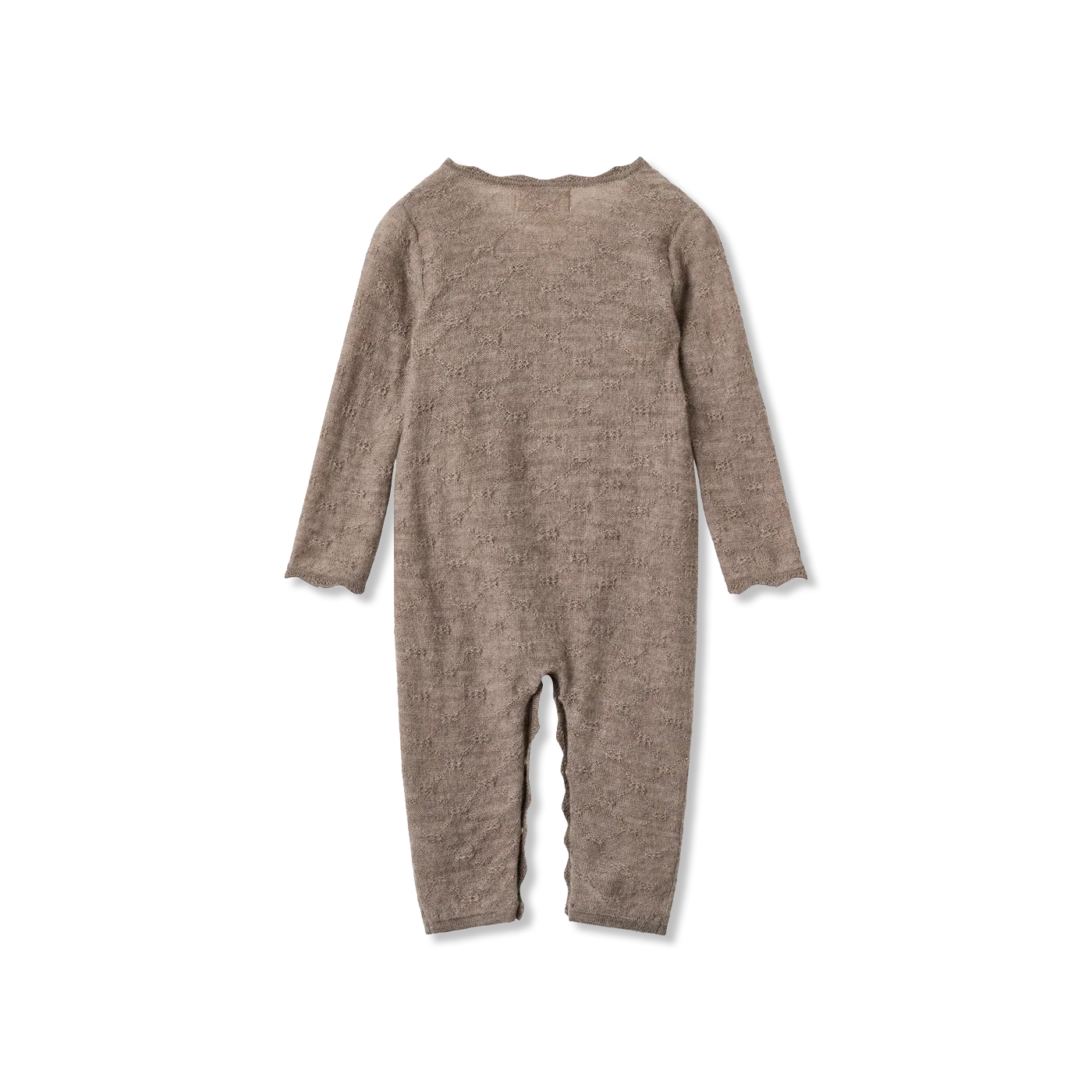 Knitted One-piece suit