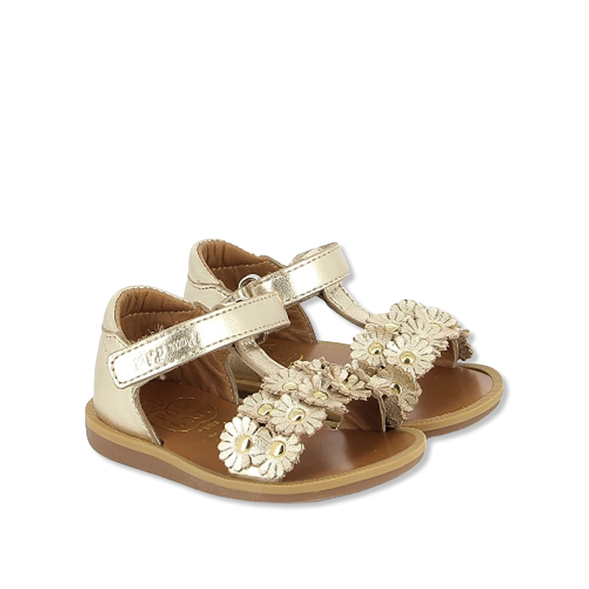 Poppy flowers Open sandal