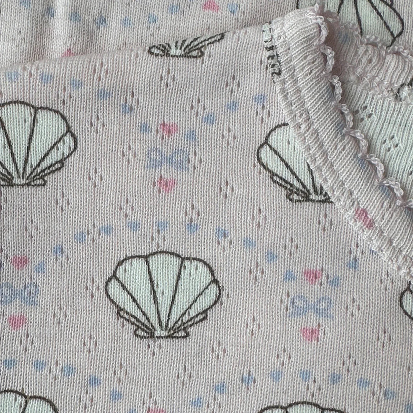 Pointelle bow Bodysuit