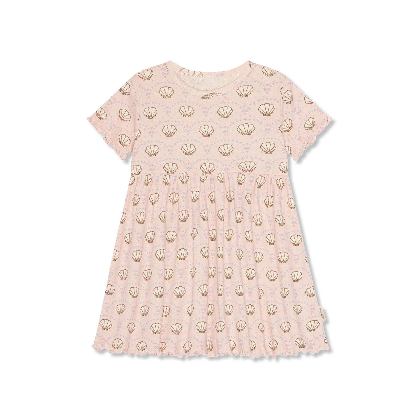 Pointelle bow Dress