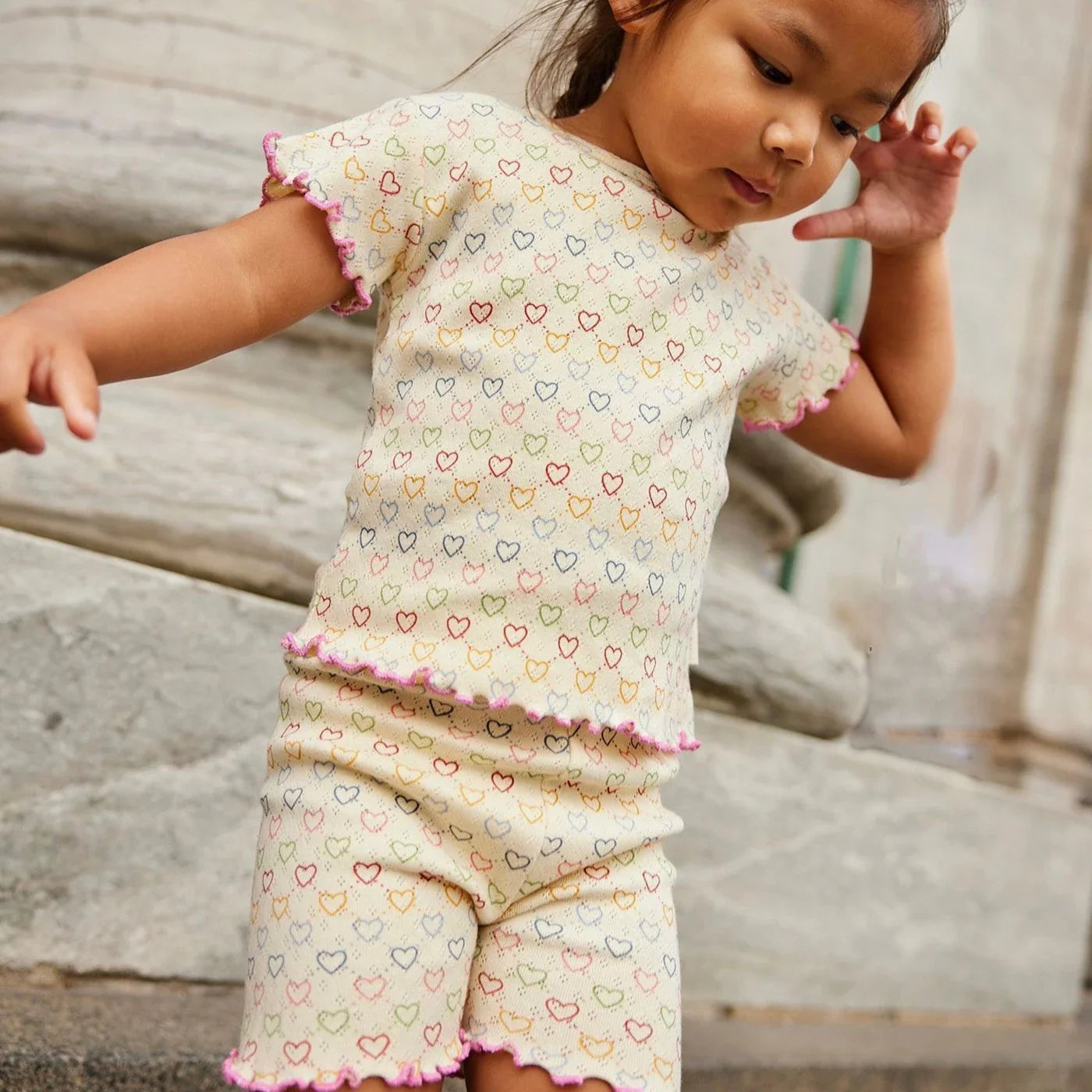 Pointelle shorts