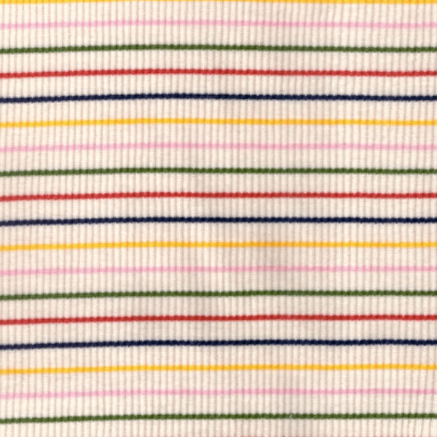 Rib rainbow Bodysuit