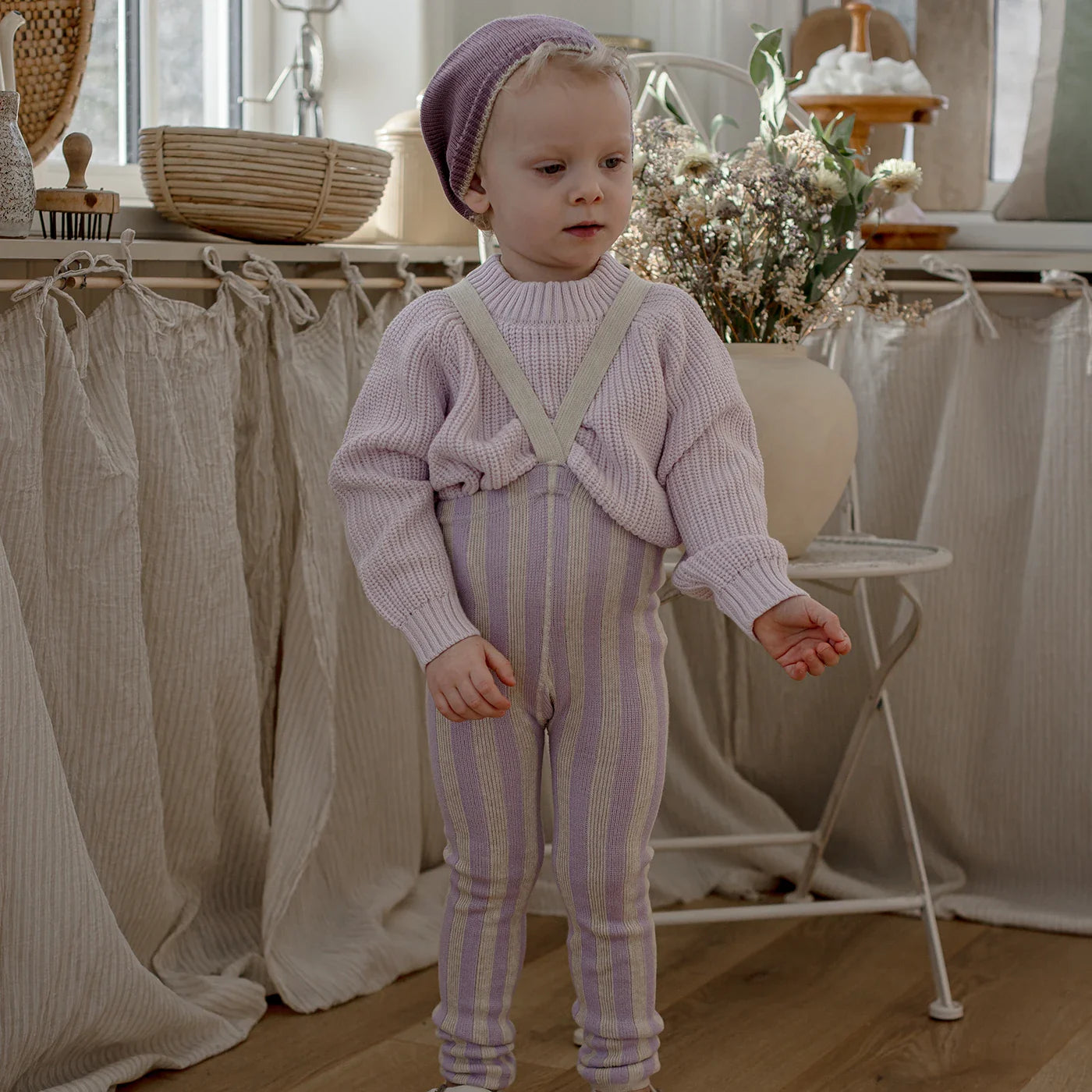 Footless cotton tights playtime