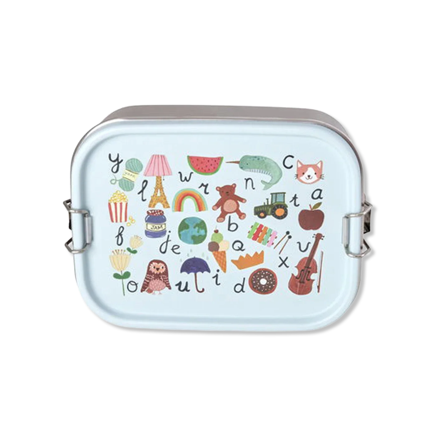 Stainless steel abc Lunch box