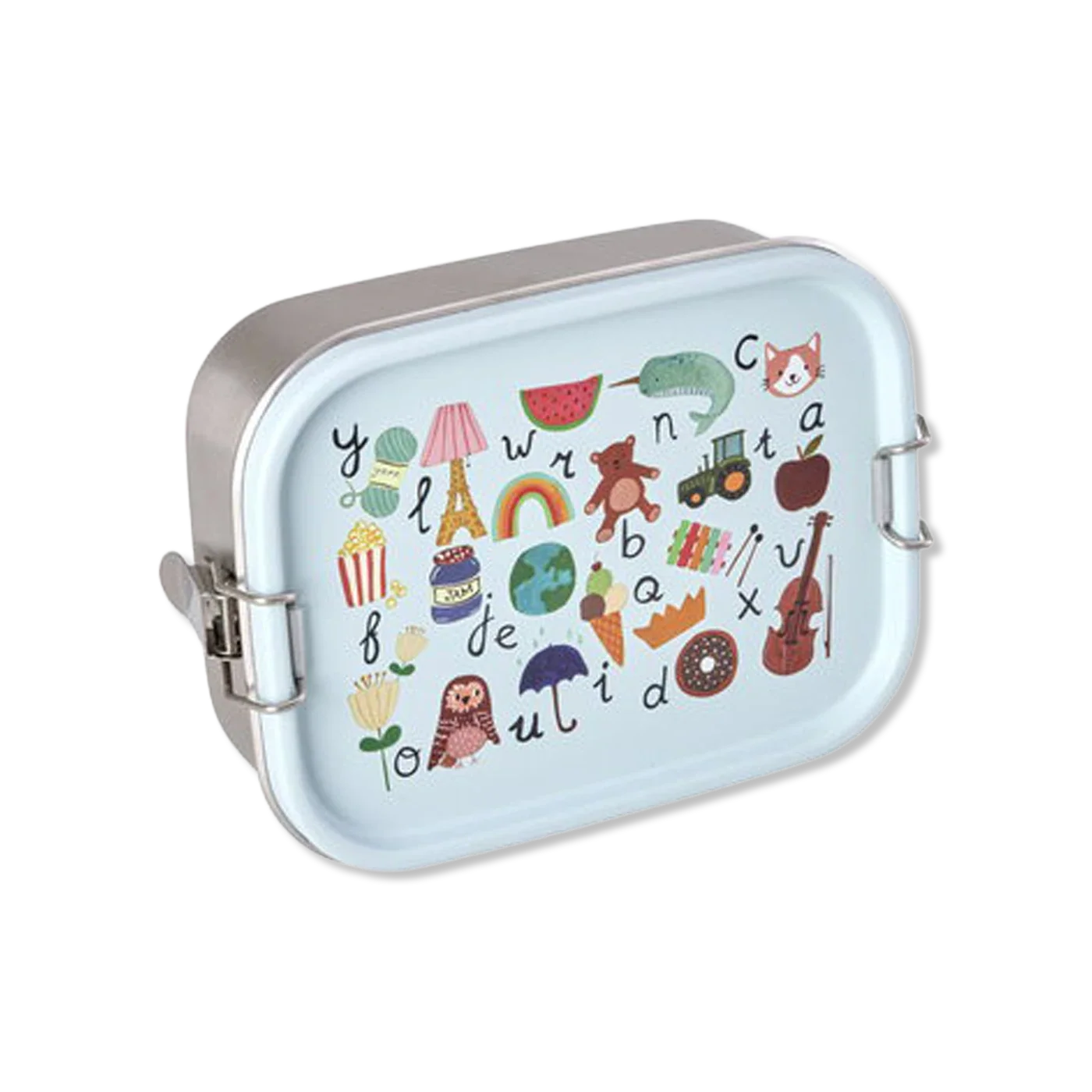 Stainless steel abc Lunch box