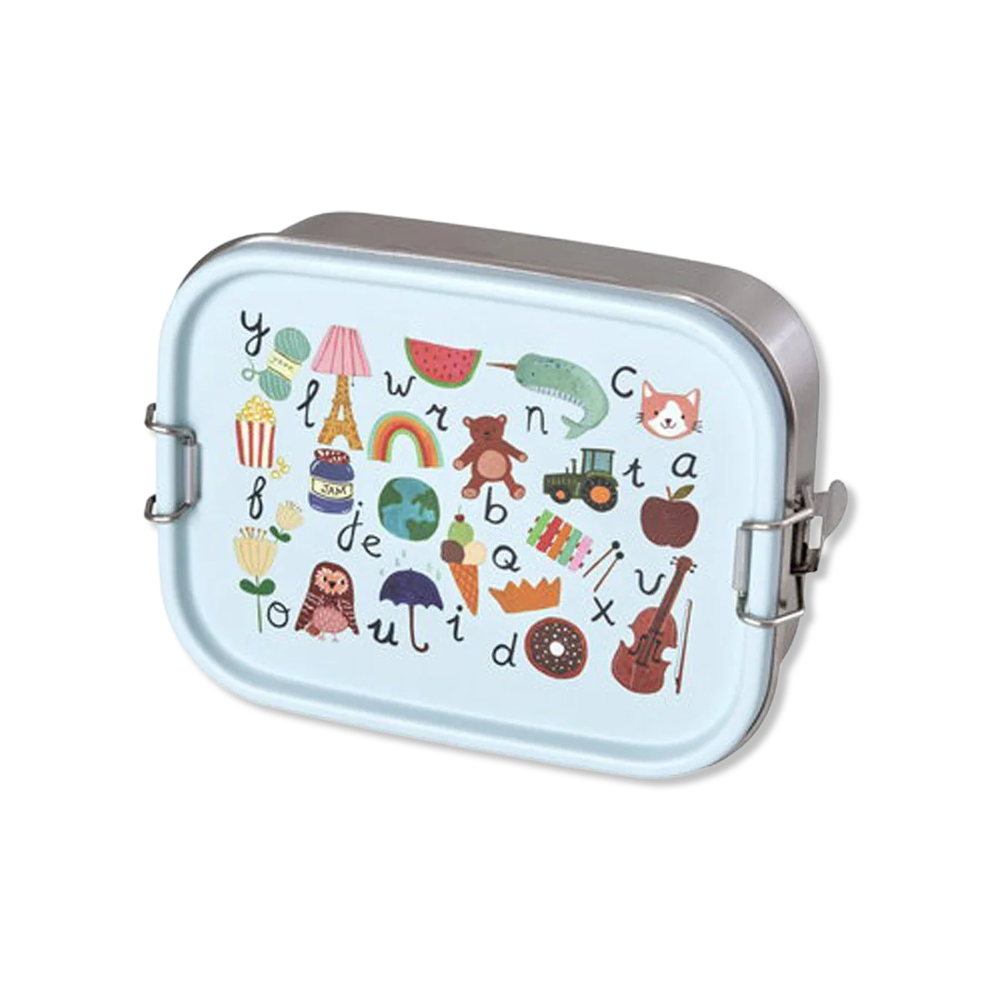 Stainless steel abc Lunch box