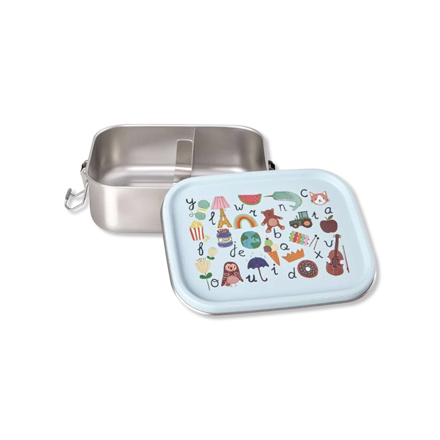 Stainless steel abc Lunch box