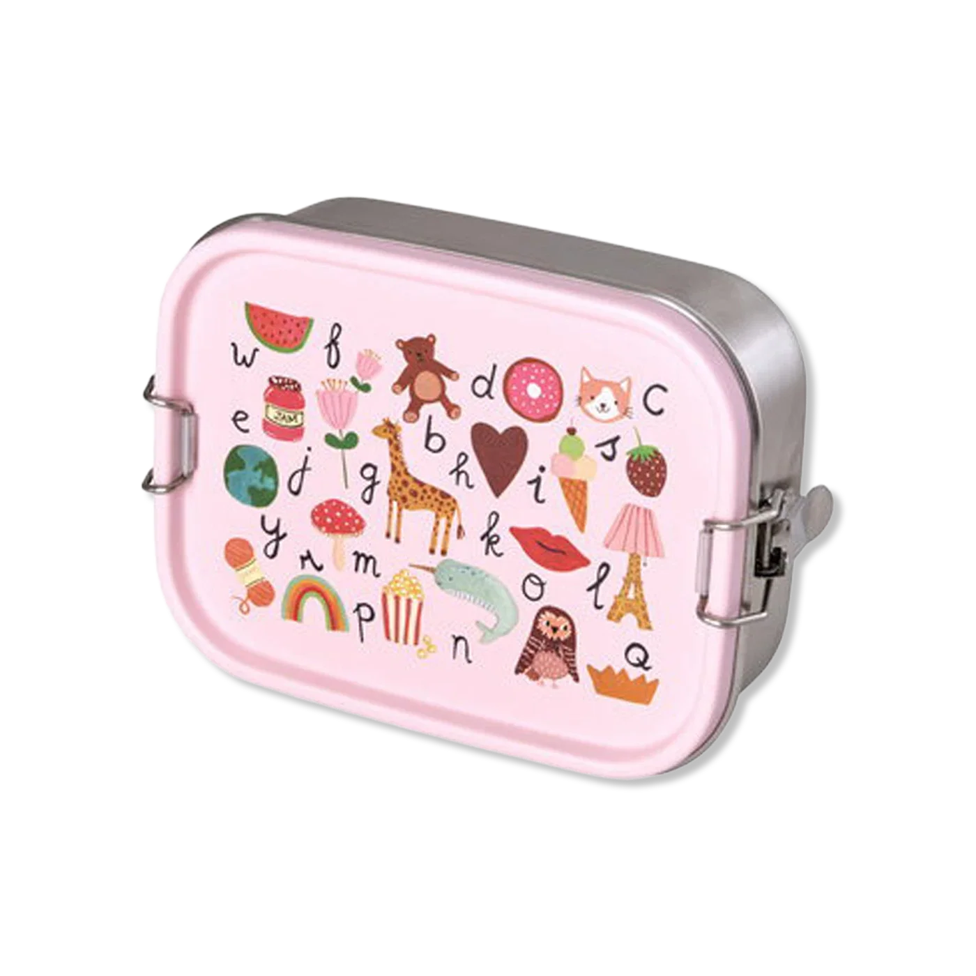 Stainless steel abc Lunch box