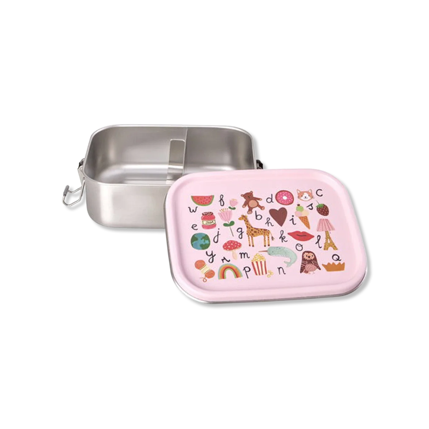 Stainless steel abc Lunch box